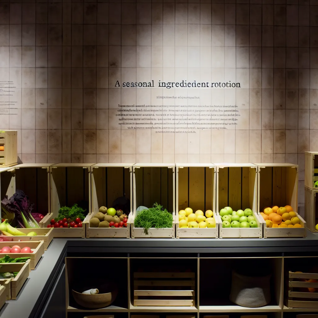 Seasonal Ingredients